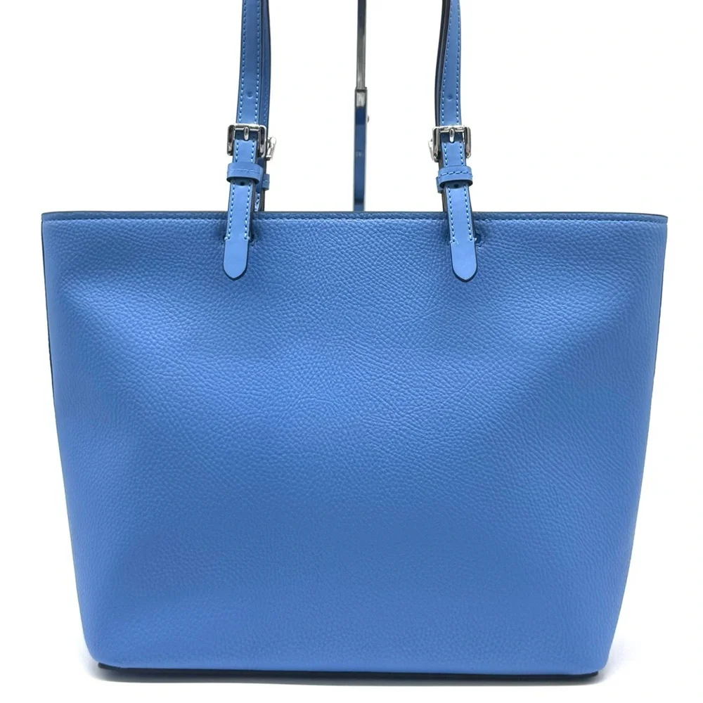 Michael Kors Jet Set Medium Pocket Tote Bag South Pacific Blue
